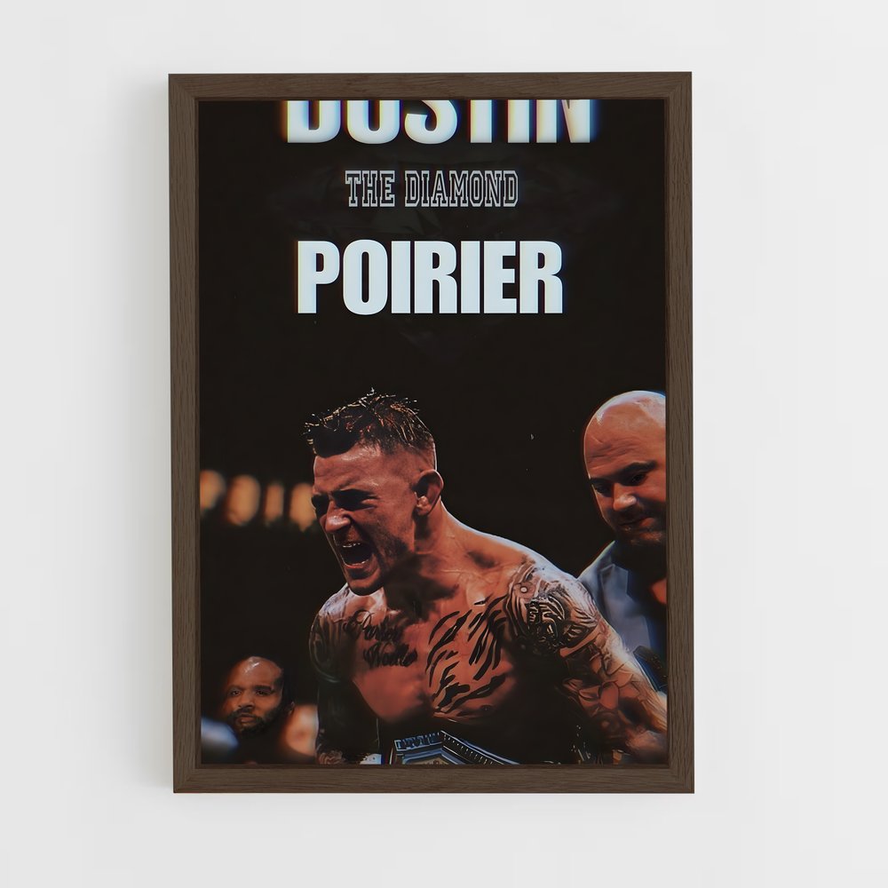 Poster Dustin de poirier – affiche MMA (vue 5)